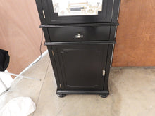 Black Lacquer Display Cabinet